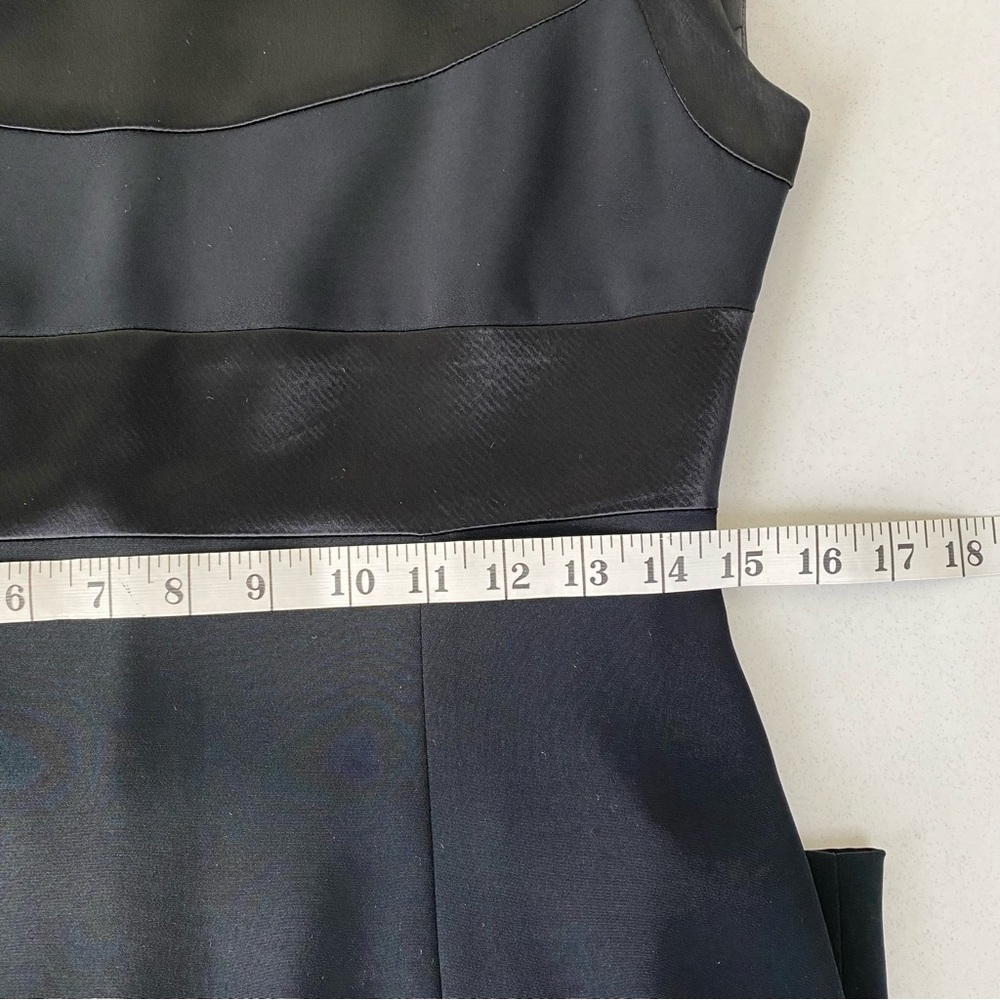 Vintage Formal Black Mini Dress size 8 Petite - Picture 11 of 14